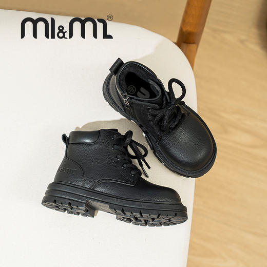 M1M2圆绳酷感短靴(绒）M543A3052R 商品图5