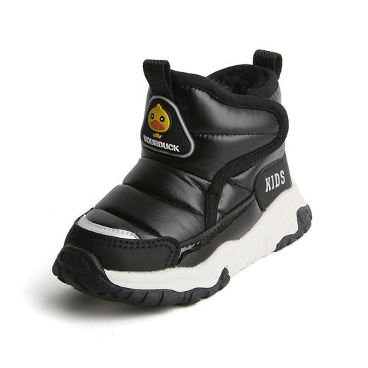 YOUR .DUCK小黄鸭儿童雪地靴男童棉靴新款冬季加绒加厚女童棉鞋小孩宝宝保暖鞋23-32 商品图6