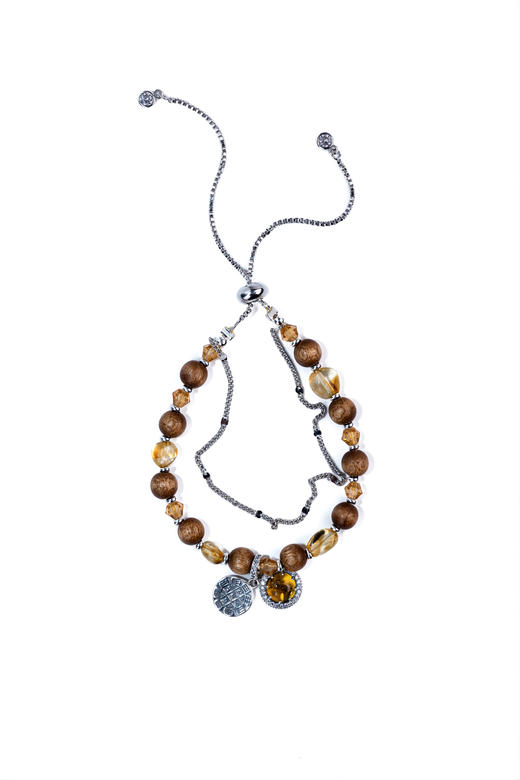 八大守护种子字芭比檀手串 | 万物叁仟 商品图1