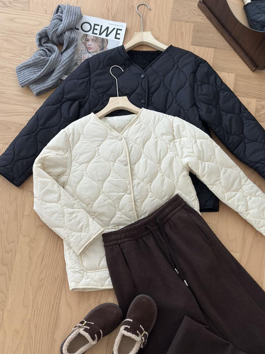 小葫芦纹加绒外套 商品图8