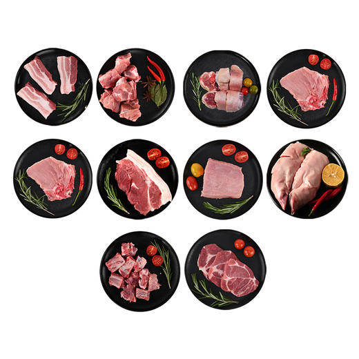 太湖黑黑猪肉 臻品698型 4200克【礼券/实物】 商品图2