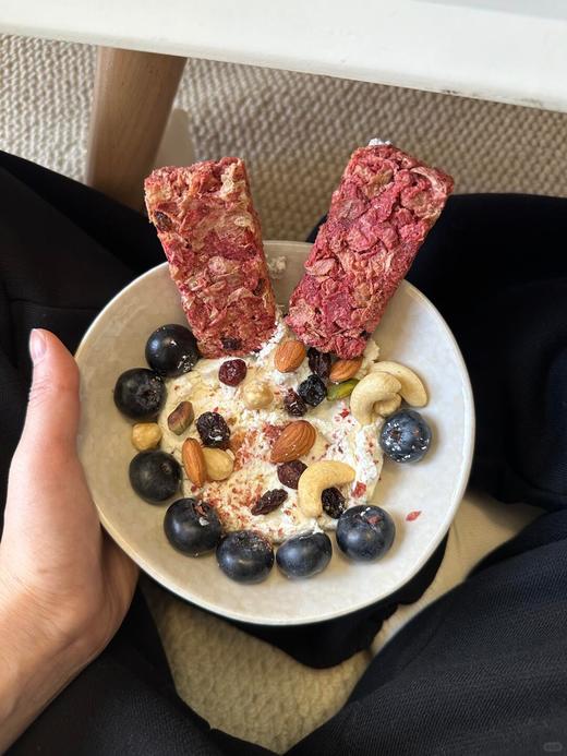 红曲燕麦脆 药食同源 纤衡全麦脆麦片 代餐 即食 健身营养早餐  零食|百里食 商品图3