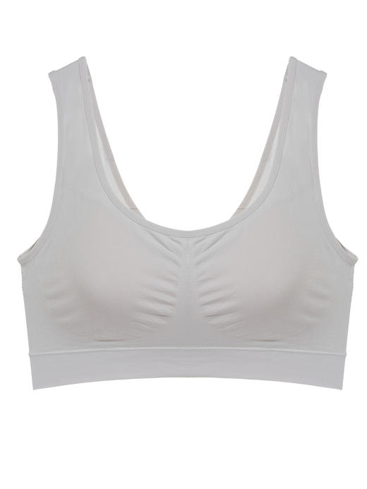 【第二件 0 元｜ 满2件 5 折】【通用杯单件】【秀黛】舒适无缝大码背心【套头】W5110031T【门店同款】 商品图6