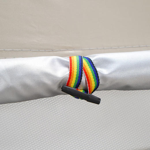 外交官 自动帐篷-米配黑-小号（1-2人）DFJ-111 商品图8