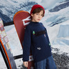 【MQD】男大童冬季学院风卡通满版保暖半高领毛衣 商品缩略图3