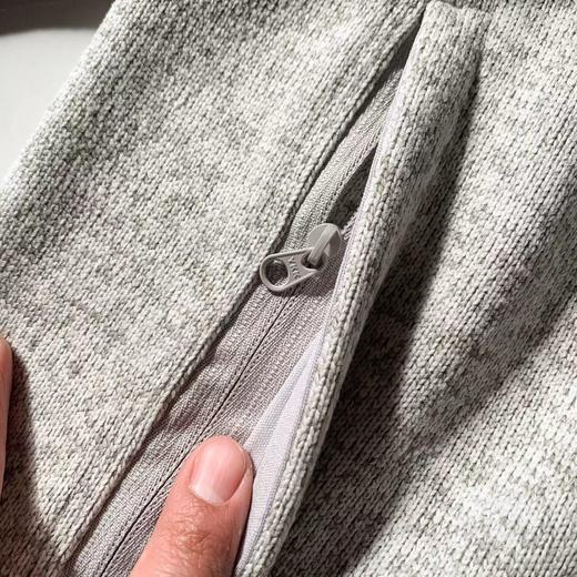 D122464男士拉绒内里小立领针织夹克外套 商品图9