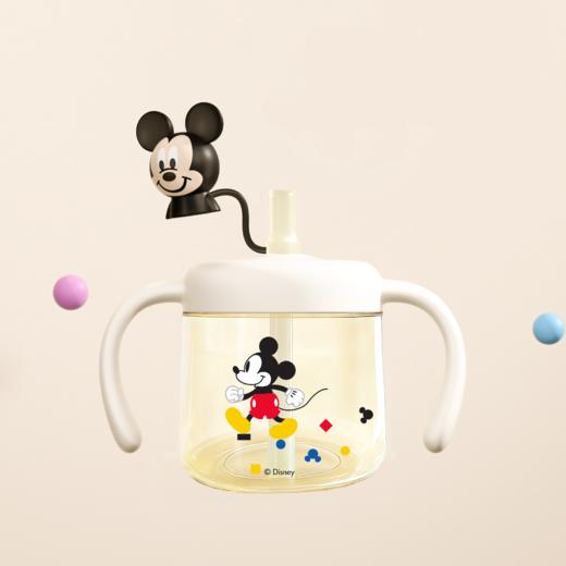 【新】2026年新版迪士尼婴幼儿童牛奶杯PPSU双吸嘴300ml   CL 商品图7