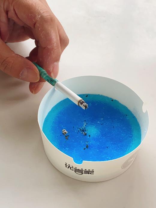 过年必备🚬2盒只需要💰19.9❗室内烟味克星👉【优喜家 一次性纸质发泡烟灰缸】到手50只‼️烟民家属看过来 ✅使用特别简单，遇水就会膨胀起来 商品图5