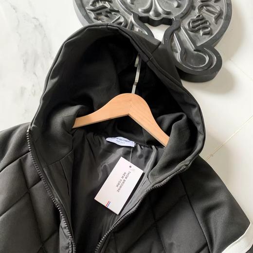 D122489冬季美式帆船四道杠连帽羽绒棉服面包服棉衣外套 商品图4