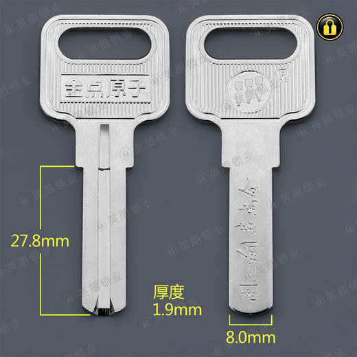 〖5094〗短金点单叶片2.0 商品图0