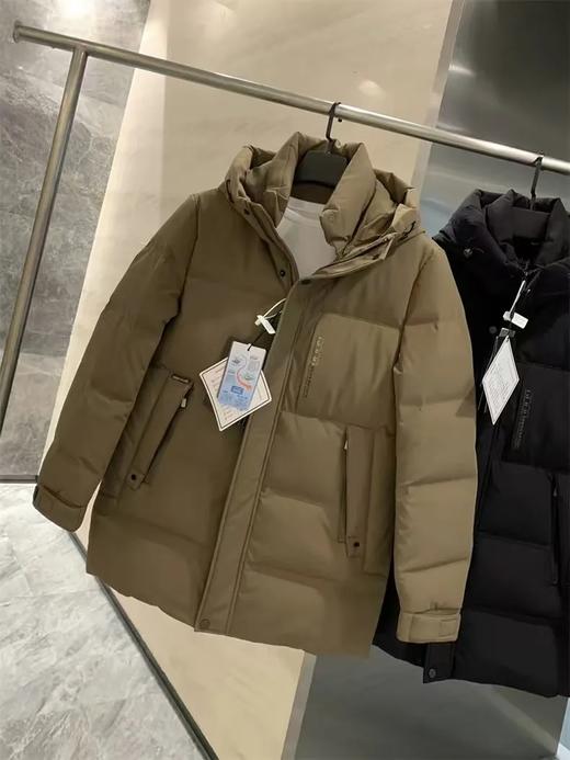轻量暖绒~温暖出行~90鸭绒！高克重高蓬松充绒保暖连帽羽绒服外套 商品图2