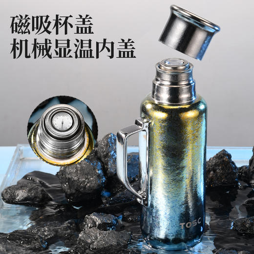 TOSC特可纯钛茶壶 | 采用99.9%纯钛打造、轻盈耐用、磁吸设计便捷操作、茶仓与矿石仓分离、大容量1L设计【HZ】【HZ】 商品图8