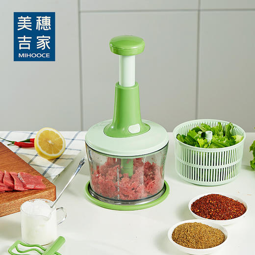 美穗吉家 多功能食物处理器绞肉机1.2L 商品图4
