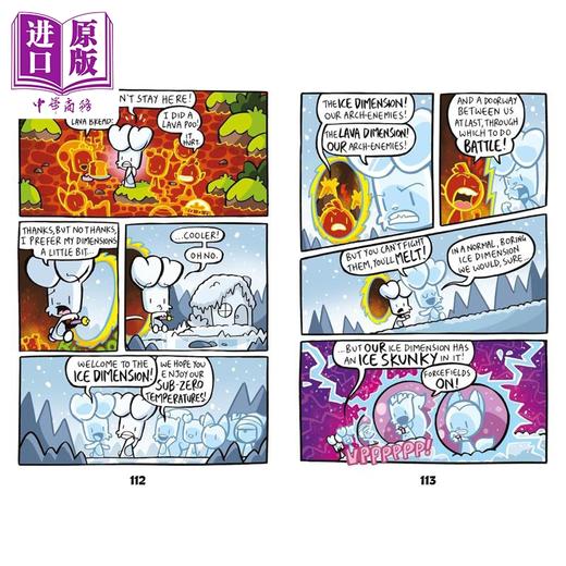 【中商原版】兔子大战猴子06 多元宇宙混乱 Bunny vs Monkey Multiverse Mix-up 英文原版 儿童漫画故事书 幽默搞笑 进口童书 商品图3