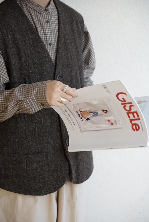 apuntob 迷你领细格纹衬衫 商品图6