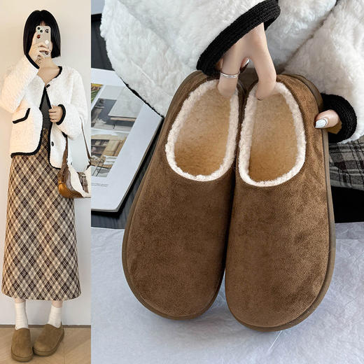 🌸这个初冬我的穿搭舒适区！【全包小土豆博肯鞋】💥柔软到像小泡芙一样的脚感，一秒踏入温暖冬日❗❗❗ 软萌感+经典百搭感，🔥一切的一切都刚刚好🤎 商品图2