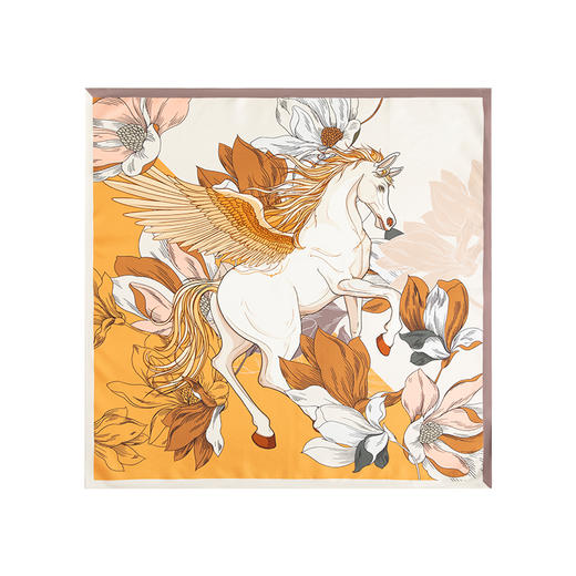 2026总台春晚方巾-玉兰赋·颂福 商品图6