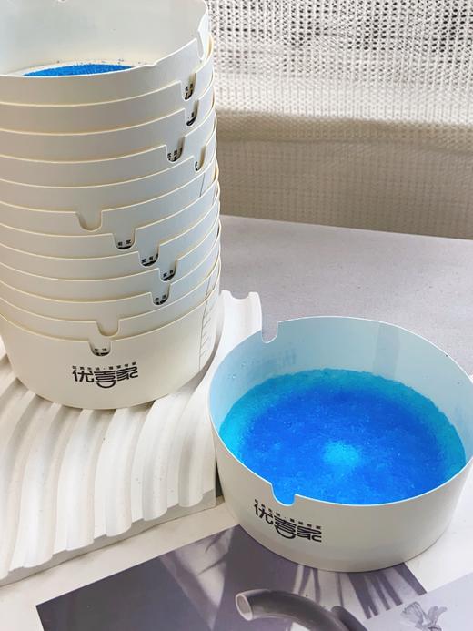 过年必备🚬2盒只需要💰19.9❗室内烟味克星👉【优喜家 一次性纸质发泡烟灰缸】到手50只‼️烟民家属看过来 ✅使用特别简单，遇水就会膨胀起来 商品图3