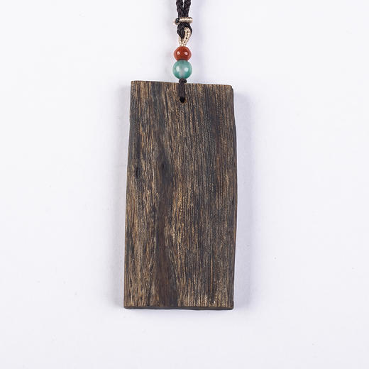 xy0661【沉水级】沉香平安无事牌挂件 商品图8