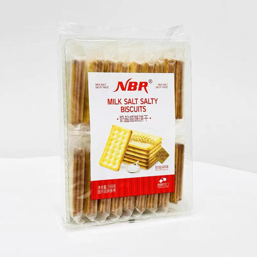 众星奶盐咸味饼干358g 商品图0