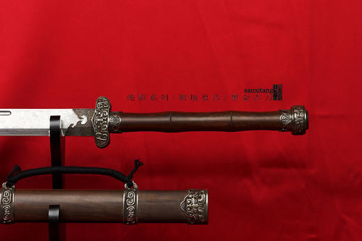 三希堂  绝影系列  水墨黑金古刀  未开刃 商品图6