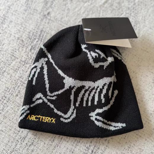 D122457双面提花刺绣款无边帽防寒线绒帽针织帽 商品图10