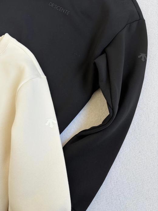 D122470男女同款针织加绒套头休闲卫衣 商品图5