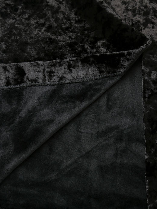 轻熟氛围感叠穿 暖棕色做旧丝绒肌理高腰中长裙 垂坠质感通勤包臀半身裙 商品图4