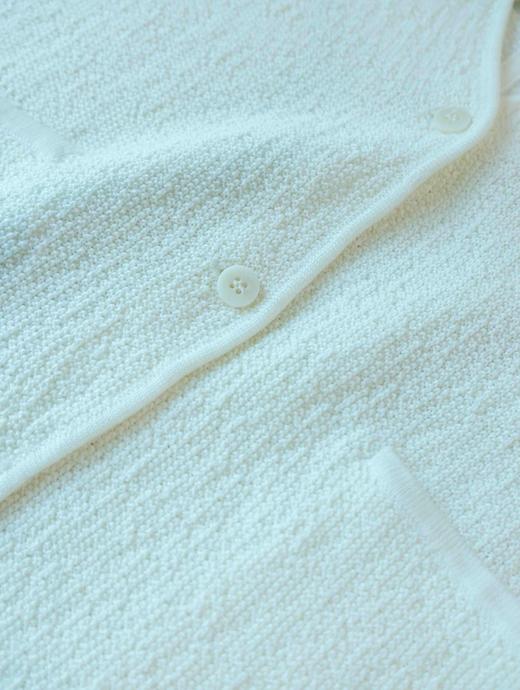 霜籁|优雅V领肌理感羊毛衫两件套 商品图7