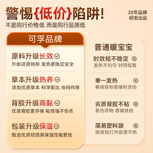 可孚暖宝宝暖贴暖宫贴暖足暖身贴艾草热帖发热痛经女生用保暖热敷 商品图1