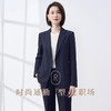 罗蒙女士单西外套平驳领气质商务职业挺括有型时尚通勤西服 商品缩略图4