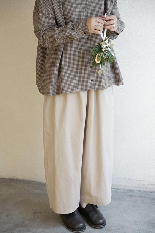 apuntob 迷你领细格纹衬衫 商品图1