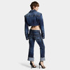 DSQUARED2 女士字母徽标标签休闲牛仔裤 深蓝色 S72LB0893 S30664 470 商品缩略图4