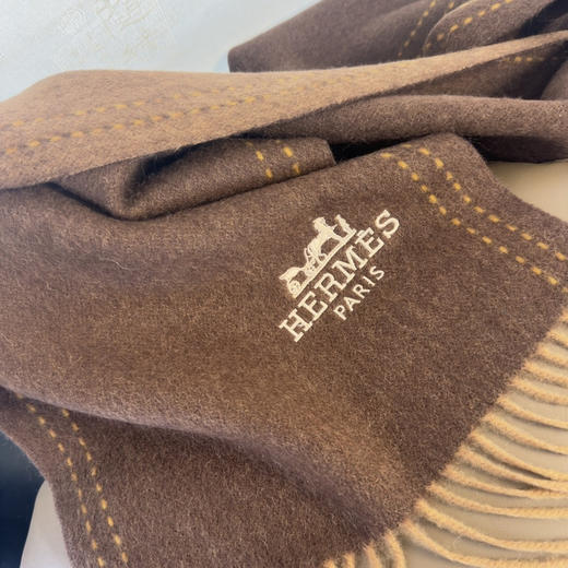 秋冬特惠💰290 爱马仕男女围巾，大H难得一见的温柔配色 商品图4