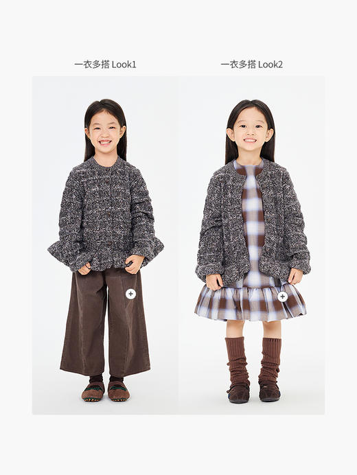 jnby  26年春款  短款开襟毛衫  1Q1313220 商品图6