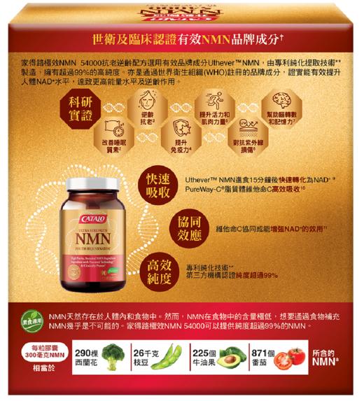 極效NMN54000抗老逆齡配方180粒（香港直邮/2周左右到货） 商品图3