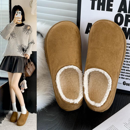 🌸这个初冬我的穿搭舒适区！【全包小土豆博肯鞋】💥柔软到像小泡芙一样的脚感，一秒踏入温暖冬日❗❗❗ 软萌感+经典百搭感，🔥一切的一切都刚刚好🤎 商品图1