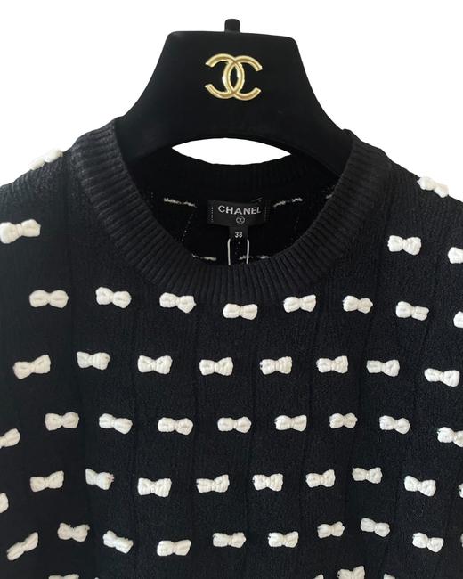 女款立体蝴蝶结短袖针织衫he025 商品图2