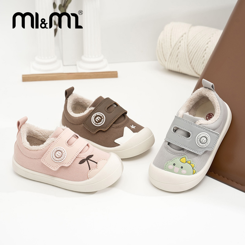 M1M2卡通加绒布鞋M119404219