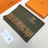 秋冬特惠💰300 HERMES🧣爱马仕围巾 巴黎时装展商务男士女士通用双面羊毛披肩 商品缩略图3