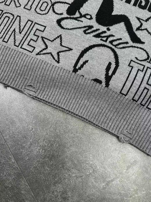 D122430满印情侣款柔软亲肤毛衣针织衫 商品图9