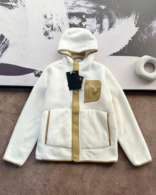 羊羔毛加厚外套 冬季一件搞定高克重保暖情侣男女同款立领羊羔绒外套） 商品图0