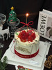 西式木质红丝绒草莓圣诞蛋糕 商品缩略图0
