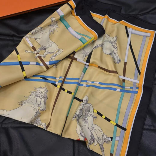 爱马仕 马术骑士 丝巾 商品图1