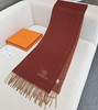 秋冬特惠💰300 HERMES🧣爱马仕围巾 巴黎时装展商务男士女士通用双面羊毛披肩 商品缩略图6