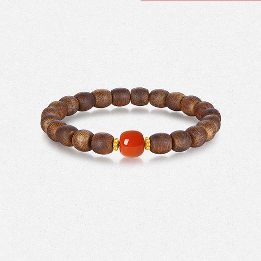 旭日高升南红沉香木手串 商品图3