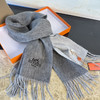 秋冬特惠💰330 爱马仕羊毛双面围巾，大H难得一见的温柔配色 商品缩略图6