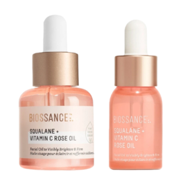 大眼睛 Biossance 角鲨烷玫瑰精华油15ml+12ml
