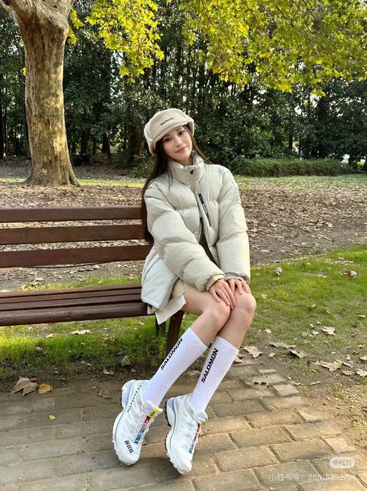 D122480高效保暖舒适纯色羽绒服600蓬鹅绒雪绒服 商品图8