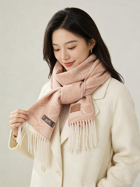 秋冬特惠💰350 爱马仕 巴黎时装展商务男士女士羊毛围巾